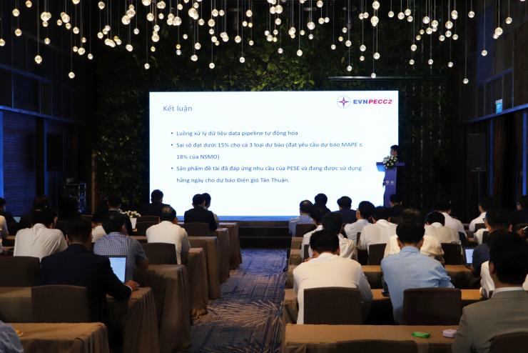 PECC2 THAM DỰ HỘI NGHỊ KHOA HỌC & CÔNG NGHỆ ĐIỆN LỰC TOÀN QUỐC NĂM 2025: ĐẨY MẠNH ỨNG DỤNG AI TRONG DỰ BÁO CÔNG SUẤT ĐIỆN GIÓ