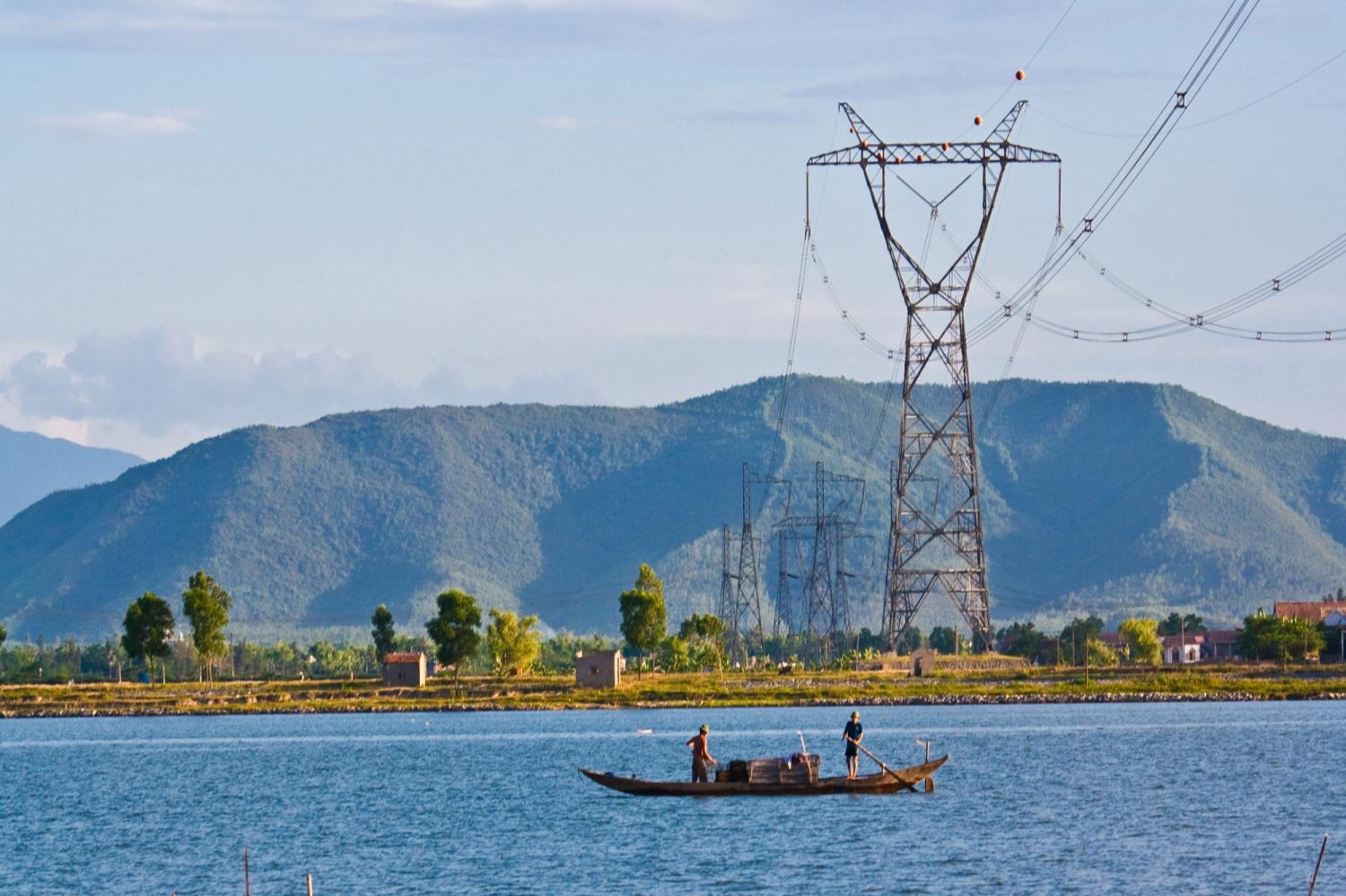 500kV Transmission line North - South_ Circuit 2 (Crossing Gianh River )