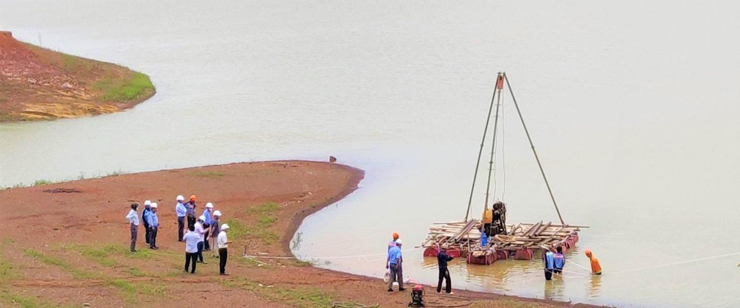 Khoan Khảo sát Dự án Thuỷ điện Trị An Mở rộng